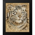 thumbnail image 2 of Barrett, Chad 15x18 Black Modern Framed Museum Art Print Titled - Safari Tiger, 2 of 5