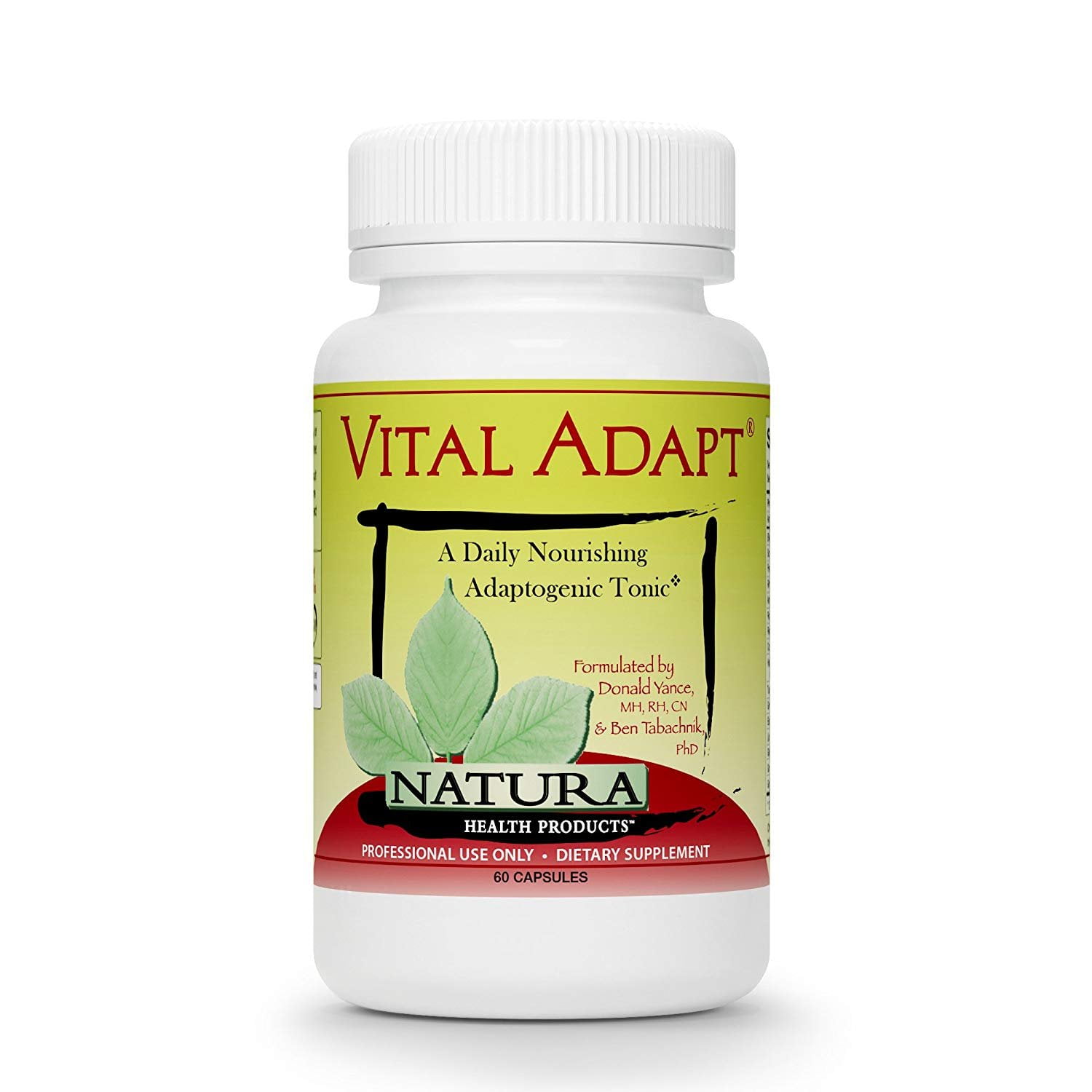 Natura Health Products - Vital Adapt, Adrenal Support Supplement- Natural Stress and Fatigue Relief with Ashwagandha and Rhodiola - 60 Capsules
