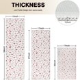 thumbnail image 4 of Red Christmas Tree Pattern Kitchen Rugs Sets Of 3,Kitchen Runner Rugs Non Skid Washable,Decorative Kitchen Floor Mats for Kitchen,Sink,Laundry,17"x30"+ 17"x47" + 17"x59", 4 of 6