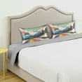 thumbnail image 3 of Yayeee Pillowcase Standard Size Set of 2 Satin Wrinkle Resistant Pillow Case, Colorful Road at Night, 3 of 7