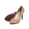 thumbnail image 4 of New Women Breckelles Audrey-11 Suede Almond Toe Classic Stiletto Pump Size, 4 of 5