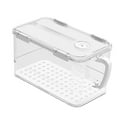 thumbnail image 4 of FashionCha Lockable Refrigerator Storage Box Fresh Preservation Box for Household Hotel White, 4 of 9