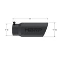 thumbnail image 4 of MBRP 5" O.D. Angled Rolled End 4" inlet 12" length Black Finished Universal Tip - T5051BLK, 4 of 9