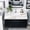 White Marble-2, variant on The Sanctuary 43 Inch Marble Vanity Top, Carrara White with Veins, For Bathroom, Made from Sintered Stone, Everyday Style