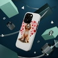 thumbnail image 3 of DistinctInk Tough Case for Apple iPhone 14 Pro MAX (6.7" Screen), Compatible with MagSafe Charging - Valentine's Day Clumber Spaniel, 3 of 6