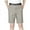 Gray, variant on Turilly Plus Size Shorts for Men Casual Pure Color Outdoors Pocket Beach Work Trouser Cargo Shorts Pant
