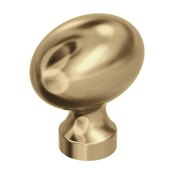 Amerock Vaile 1-3/8 inch (35mm) Length Champagne Bronze Cabinet Knob, 10 Pack