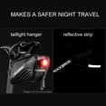thumbnail image 4 of Bicycle Saddle Bag Hard Shell Bike Seat Bag Reflective Cycling Rear Seat Post Bag Large Capacity Tail Rear Bag MTB Road Bike Bag Bicycle Storage Bag, 4 of 7