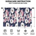 thumbnail image 2 of Blackout Kids Curtains,Pioneer Flower Floral Print Pattern Childrens Insulated Curtains Set Of 2,Bedroom Essentials,Toddler Room Decor 42"x54", 2 of 5