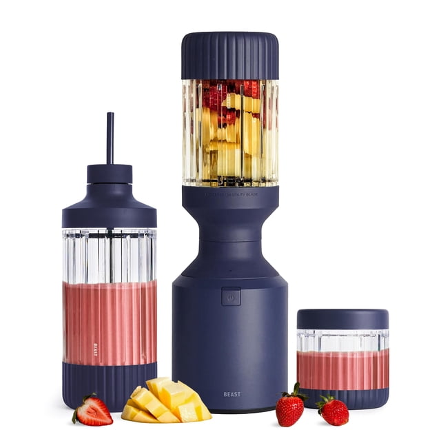 Licuadora BEAST Mega 1200 Plus Premium 1.5L 1200W Azul Marino