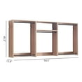 thumbnail image 2 of Klair Living Devi Series 31.5" - 94.5" W Oak Modular Closet System, 2 of 9