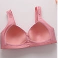 thumbnail image 6 of Joau Wireless Front Closure Bra for Women Post Surgery Compression Bra Comfort Seamless Wirefree Push Up Bra Mastectomy Bra Everyday Bras, 6 of 8
