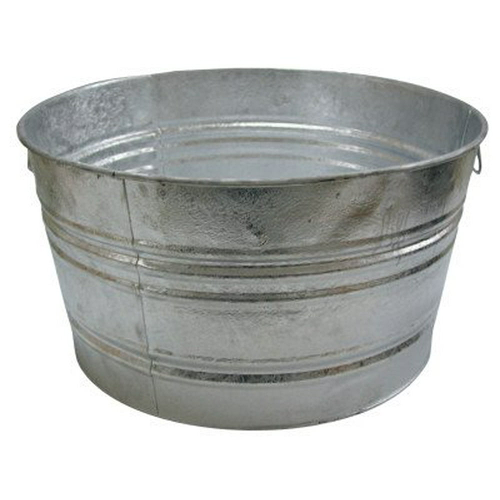 48.61QT. GALVANIZED TUB