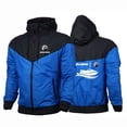thumbnail image 4 of Chaqueta cortavientos con botones Sea Doo Seadoo Moto Harajuku de 2023, color liso, estilo coreano, 4 of 4