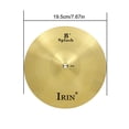 thumbnail image 3 of Greeniant Home Studio Stage Performance Metal Cymbal Reemplazo Drumset Cymbals Instrumento musical Percusión Equipo Reemplazo de piezas Accesorios para instrumentos musicales 8 pulgadas Greeniant OD025488-01, 3 of 6