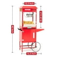 thumbnail image 5 of Shininglove Popcorn Maker Professional Cart, 8 Oz Kettle Makes Up to 32 Cups, Vintage Movie Theater Popcorn Machine, 5 of 7
