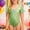 Green200, variant on MEZZALL Toddler Jumpsuit Girls Latin Dance Gymnastics Leotard Shiny Rhinestone Short Sleeve Unitard Performance Training For Competition Stage Shows Stylish O-Neck Spring Child One-Pieces