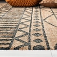 thumbnail image 5 of SAFAVIEH Kilim Merton Geometric Area Rug, Natural/Charcoal, 4' x 6', 5 of 5