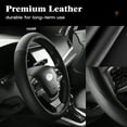 thumbnail image 5 of HOTOR Car Steering Wheel Cover for Women - Universal Car Accessories Fit for 14.5”-15” Steering Wheels, 5 of 7