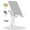 White, variant on Ocyclone Tablet Stand, iPad Stand Holder for Desk, Foldable iPad Pro Holder Portable Monitor Stand, Travel Home Office Desk Accessories Compatible with 4-15.6" Kindle iPad Tab iPhone - Black