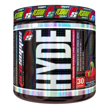 ProSupps Hyde V3 Pre Workout Powder, Fruit Punch, 30 Servings