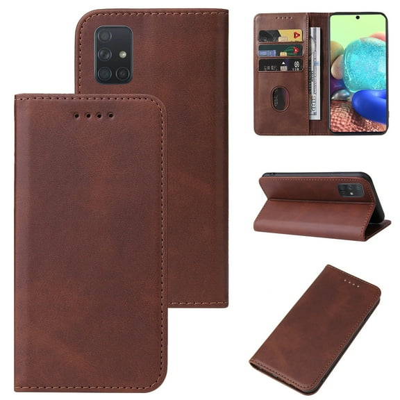 For Samsung Galaxy A Quantum Magnetic Closure Leather Phone Case