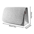 thumbnail image 2 of Youkk Sofa Bedside Organizer Large Capacity Storage Bag Remote Controller Bags Organizing Pouch for Home Living Room, 2 of 6