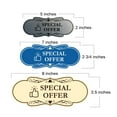 thumbnail image 5 of Designer Special Offer Sign (Blue) - Small, 5 of 5