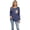 B, variant on Beautyzll S-2XL Womens Crewneck T Shirt Casual Loose Fitting Stripes Tops Long Sleeve Sweatshirt
