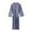 Blue, variant on Yuncity Pajamas For Men Solid Color Autumn Lightweight Couples Knee Length Absorbent Bathrobe Bathrobe Nightwear Men's Pajama Sets Xxxl