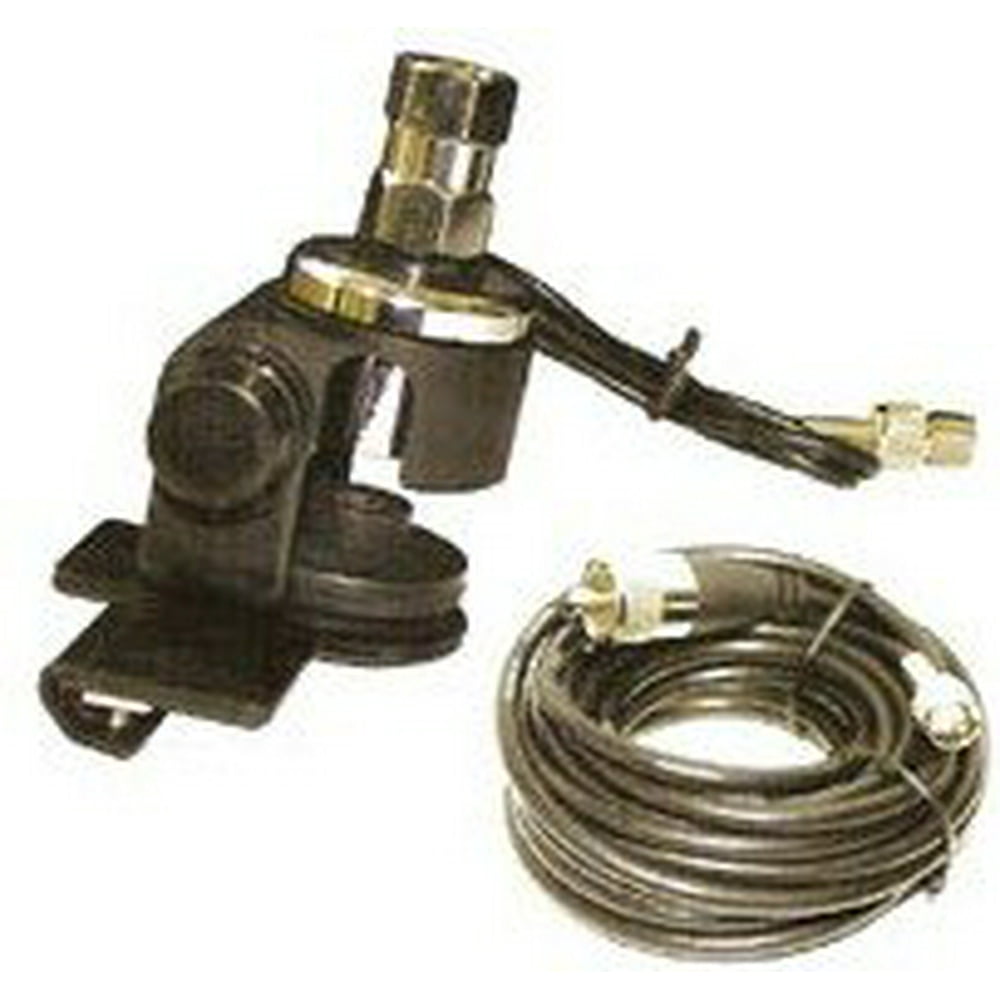 Heavy Duty CB Ham Radio Antenna Lip Edge Antenna Mount Angle Adjustable