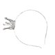 thumbnail image 2 of Delicate Glitter Crown Headdress for Girls with Crystal Design for Party, 2 of 3