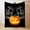 Halloween-2401, variant on Halloween Throw Blanket Skull Throw Blanket Orange Pumpkin Throw Blanket Outdoor Decorative Print Blanket for Couch Sofa Bed Soft Lightweight Fuzzy Plush Fleece Blankets and Throws 30x40