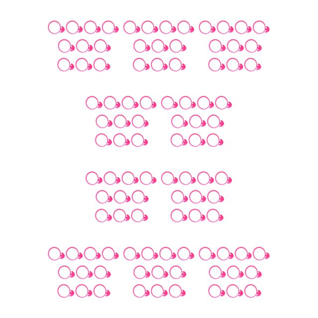 Naiovety Anillos fijos Sellado ligero Lazos para bolsas de pastelería Sin fugas Utensilios para hornear Utensilios de cocina Suministros para 10 piezas rosa 10Conjunto