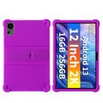 thumbnail image 1 of Case For Blackview Tab 18 Tablet Safe Shockproof Silicone Stand Cover Purple Blackview Tab 18, 1 of 6