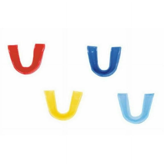 Franklin Sports 5341P6 Strapless Mouth Guard Assorted Color Pack of 6