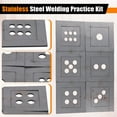 thumbnail image 6 of Stainless Steel Welding Practice Kit, Cube Dice Welding Coupons Kit for Beginners Practice and Training, 6 of 9