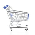 thumbnail image 4 of Guardoinrt Mini Shopping Cart Trolley Toy Play Size M Blue, 4 of 9