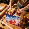 thumbnail image 4 of RUIG Extra Large Christmas Tote Bags, Xmas Non Woven Gift Reusable Grocery Shopping Bags With Handles for Kids Holiday Gifts Wrapping Supplies - 12.6 * 5.9 * 5.9”, 4 of 7