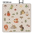 thumbnail image 2 of Youkk Skin Friendly Machine Washable Beach Mat For Convenient Travel Easy To Store Animal Camping 150*200 cm, 2 of 6