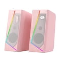thumbnail image 1 of Altavoces de sobremesa Redragon GS520 RGB 2.0 Canal USB Rosa, 1 of 9