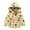 Khaki, variant on Mercatoo Kids Boys Zip Up Prints Jacket Coat Long Sleeve Hooded Thicken Outerwear Toddler Girls Winter Jacket 3t