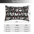 thumbnail image 2 of Balery Laying Hens And Roosters Funda de Cojín Estampada, Regalos para Mujeres, Regalos de Amor para Ella, Regalos para Novia o Esposa, Funda de Almohada-20"x30", 2 of 6