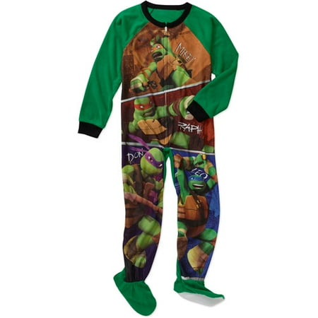 Teenage Mutant Ninja Turtles Boys' Footed Blanket Sleeper