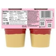 JellO Original Strawberry Cheesecake Pudding Cups Snack, 4 Ct Cups