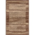 thumbnail image 2 of Rugs.com Equinox Collection Rug – 2' x 3' Brown Low Rug Perfect For Entryways, Kitchens, Breakfast Nooks, Accent Pieces, 2 of 9