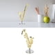 thumbnail image 3 of Mini Saxofón, Saxofón En Miniatura Superficies Brillantes Chapado En Oro Durable En Uso Aspecto Exquisito Hermoso Delicado Con Base Para Juguete Para Regalo Para Decoración, 3 of 7