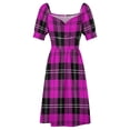 thumbnail image 5 of Ramsay Pink Tartan Clothing | Clan Ramsay | Cute Tartan Sleeveless Dress dress summer Women's summer dresses, 5 of 6