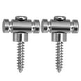thumbnail image 1 of 2PCS Guitar String Retainer Guitar String Tree with Screw Electric Guitar Accessory for Guitar Silver, 1 of 5