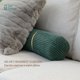 thumbnail image 5 of CHARRYARN Almohada para Abrazar, Almohada Cilíndrica de Pana para Cama - Almohada Larga Multifuncional - Apta para yoga, Soporte Lumbar y Del Cuello, Almohada Enrollable - Verde Oscuro (6"x14"), 5 of 7